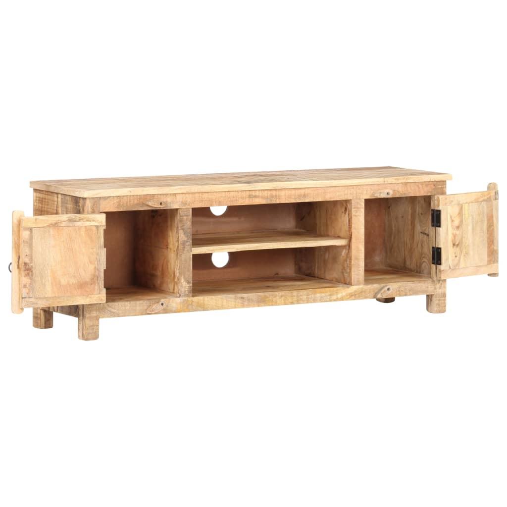 vidaXL TV-Schrank 120x30x40 cm Raues Akazienholz