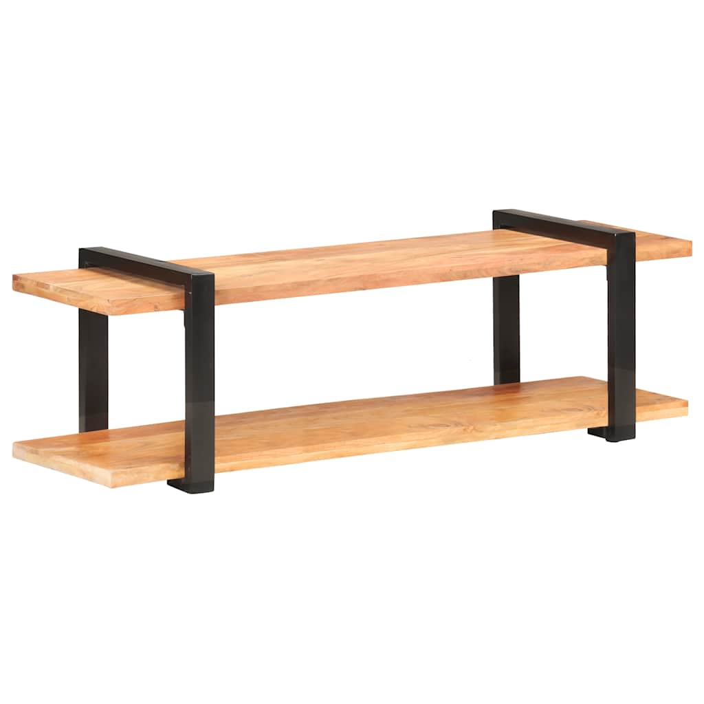 TV-Regal 130x40x40 cm Massivholz Mango