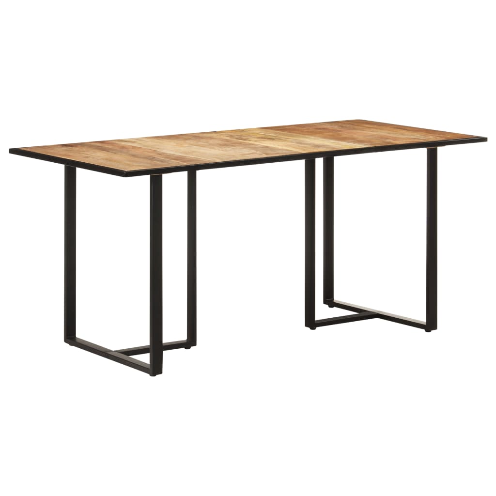 Esstisch 120 cm Raues Mangoholz