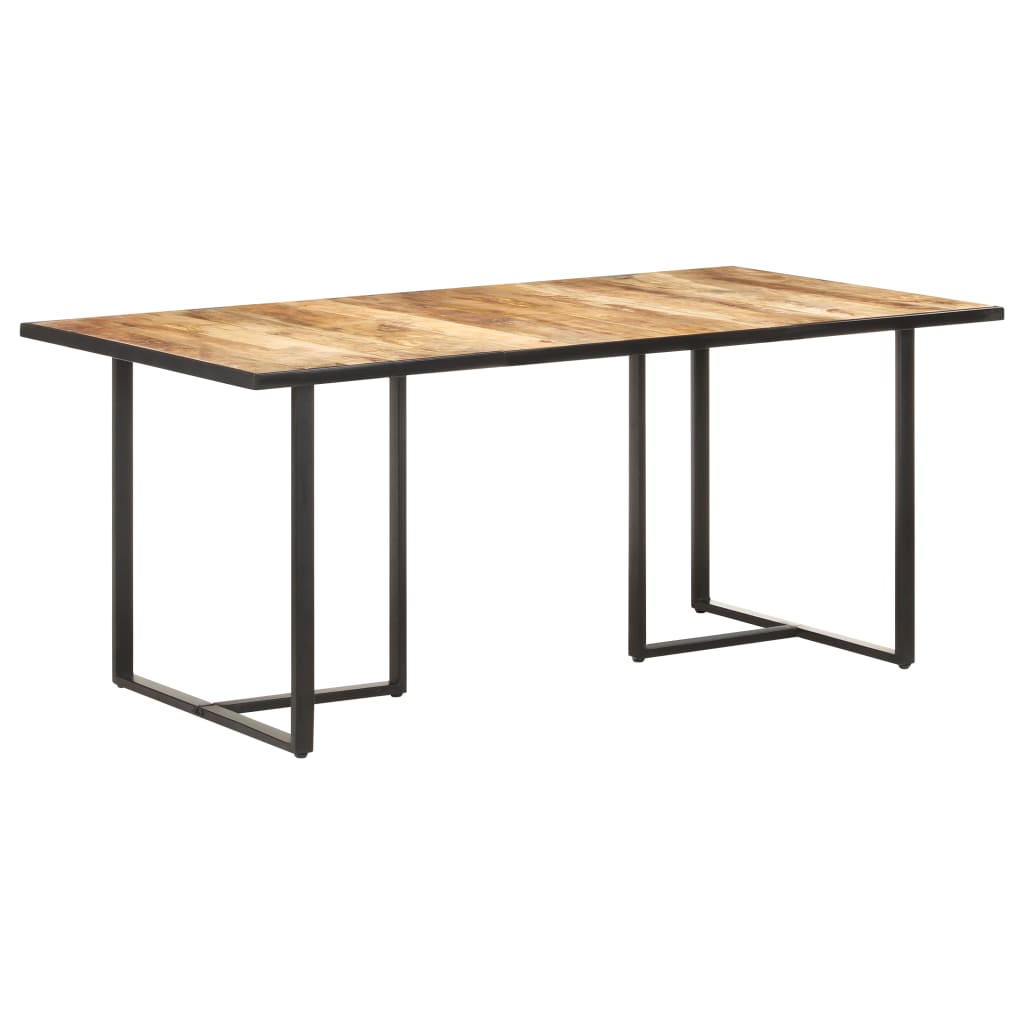 Esstisch 120 cm Raues Mangoholz