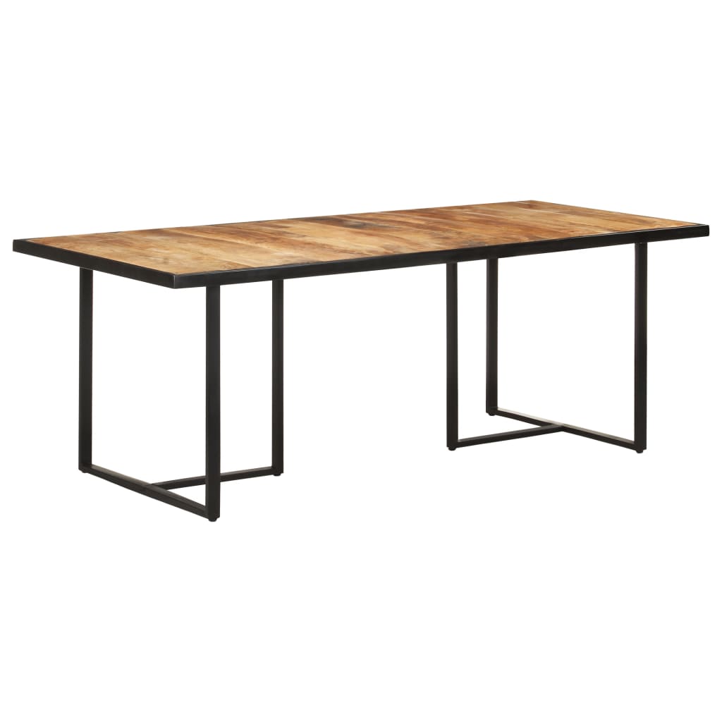 Esstisch 120 cm Raues Mangoholz