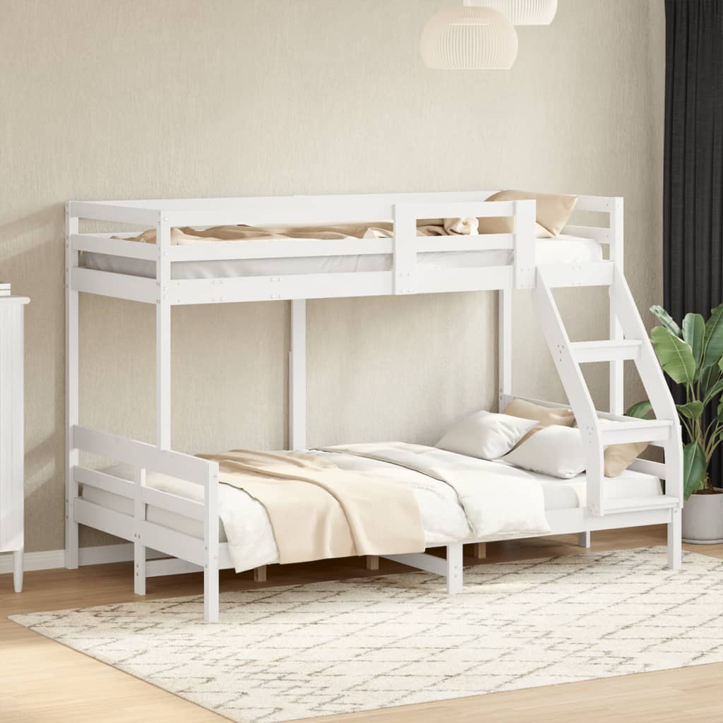 Etagenbett 80x200/120x200 cm Massivholz Kiefer