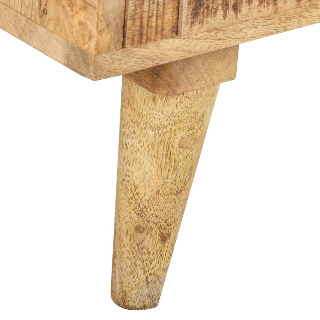 vidaXL TV-Schrank 120x30x45 cm Mangoholz Massiv