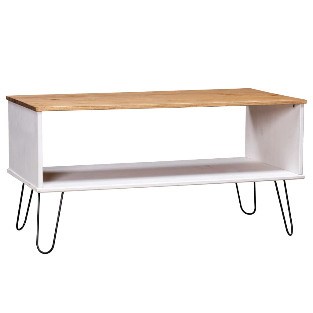 Couchtisch New York Natur Massivholz Kiefer