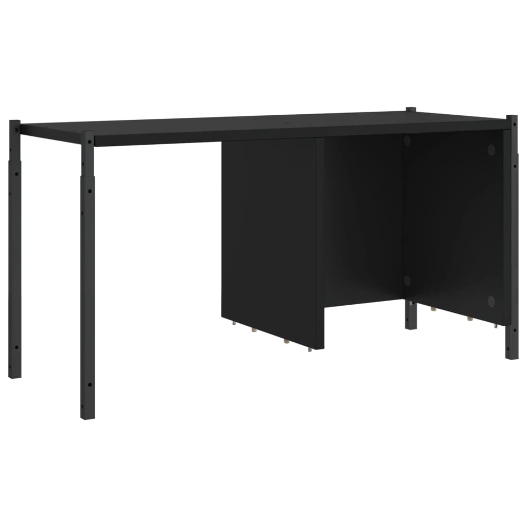 vidaXL Bücherregal Schwarz 72x28x172 cm Holzwerkstoff
