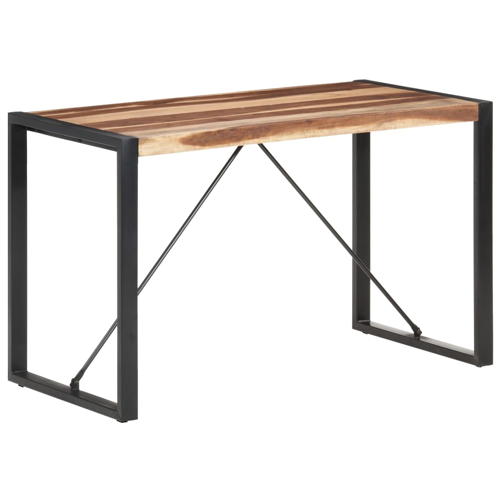 vidaXL Esstisch 120x60x75 cm Massivholz
