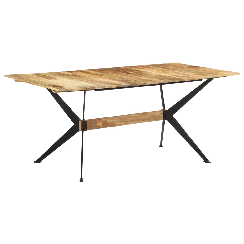 vidaXL Esstisch 180x90x76 cm Mango Massivholz
