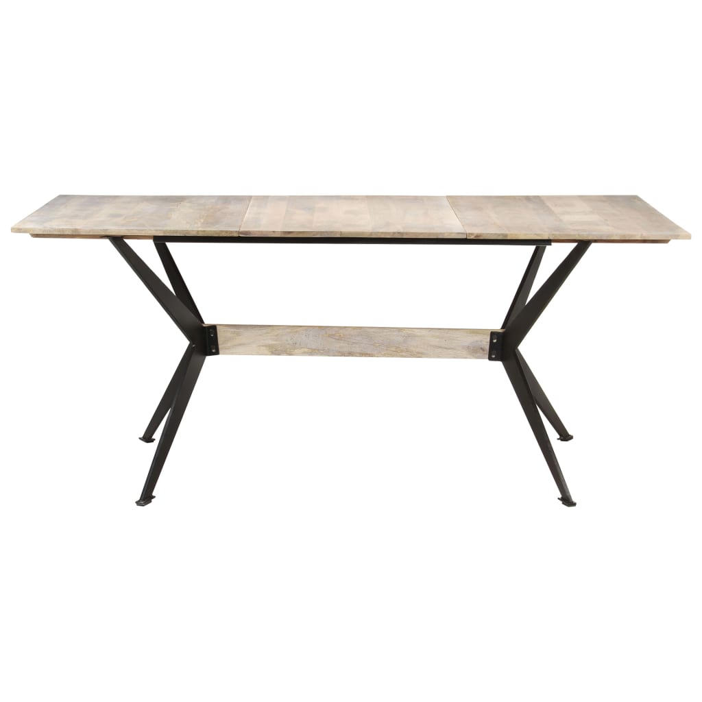 vidaXL Esstisch 180x90x76 cm Mango Massivholz