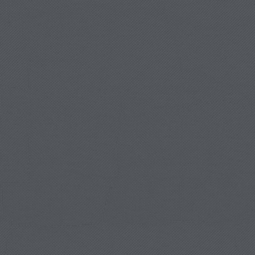 vidaXL Palettenkissen 3-tlg. Anthrazit Stoff