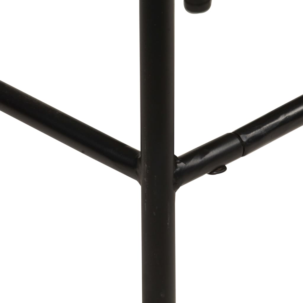 vidaXL Barstühle 2 Stk. Massivholz Mango