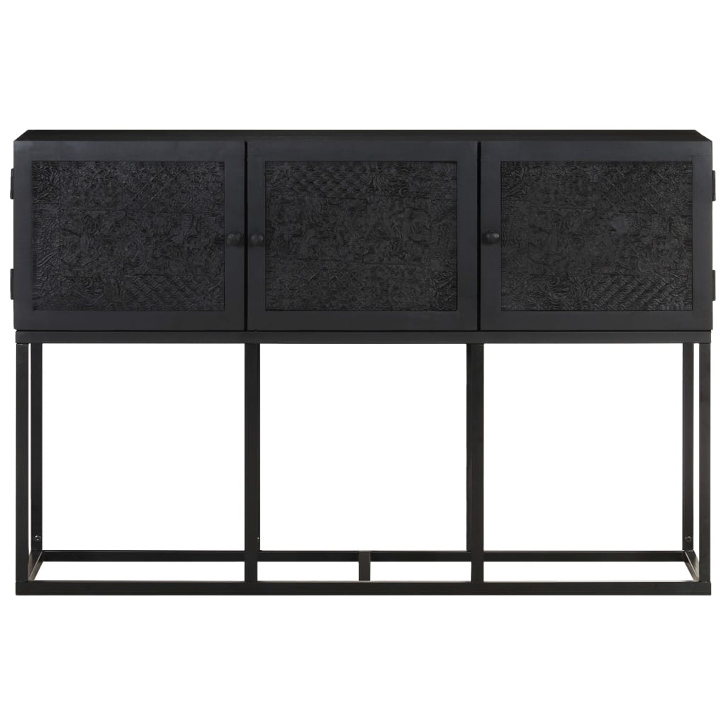 vidaXL Sideboard 115x30x76 cm Mango Massivholz