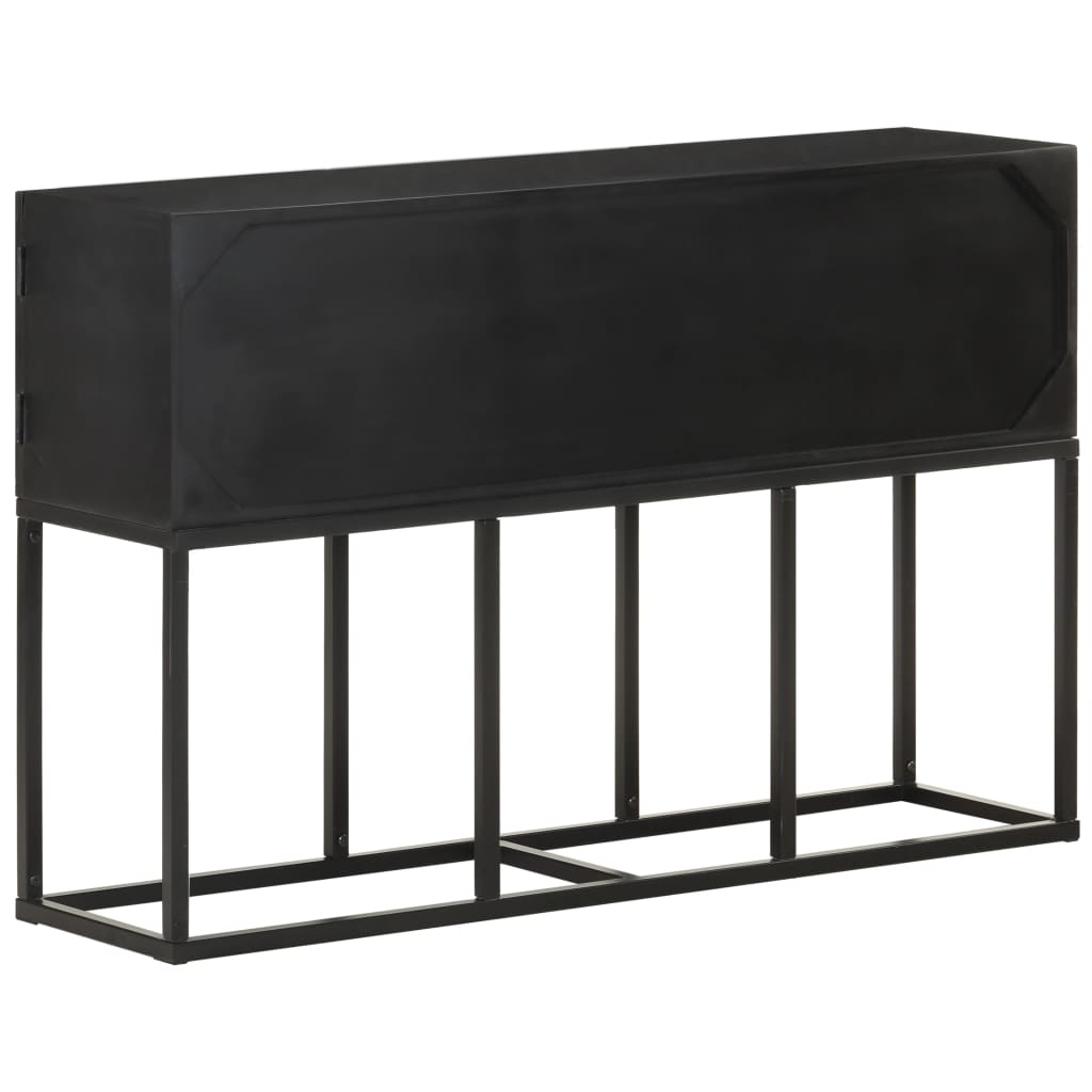 vidaXL Sideboard 115x30x76 cm Mango Massivholz