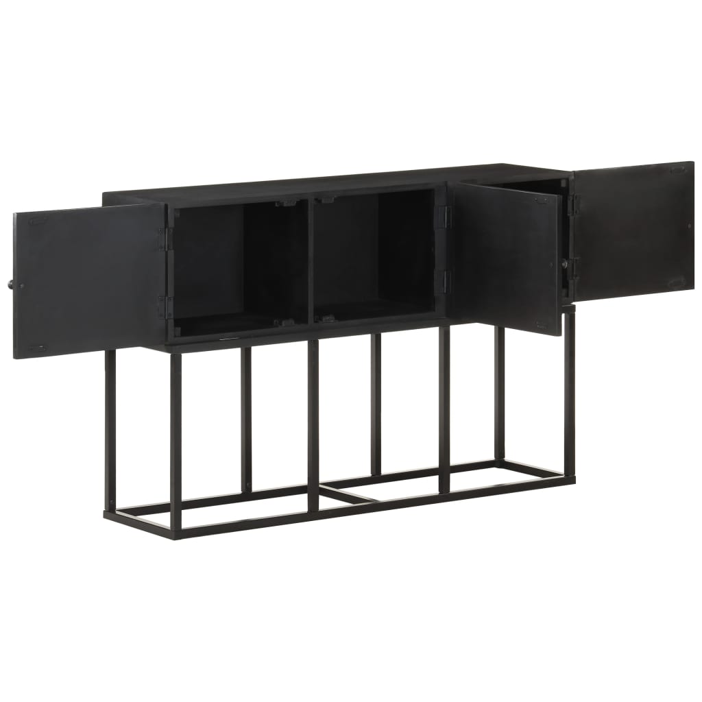 vidaXL Sideboard 115x30x76 cm Mango Massivholz