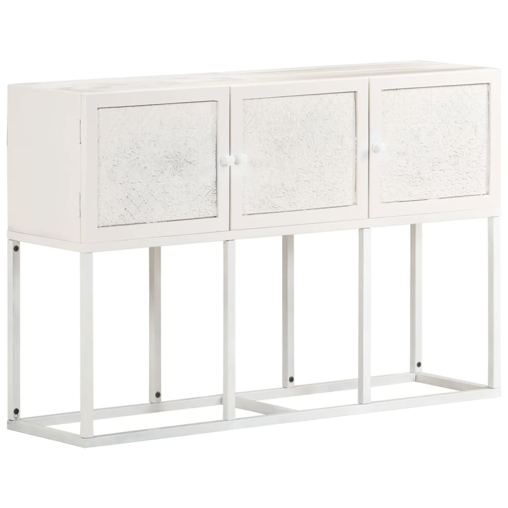 vidaXL Sideboard 115x30x76 cm Mango Massivholz