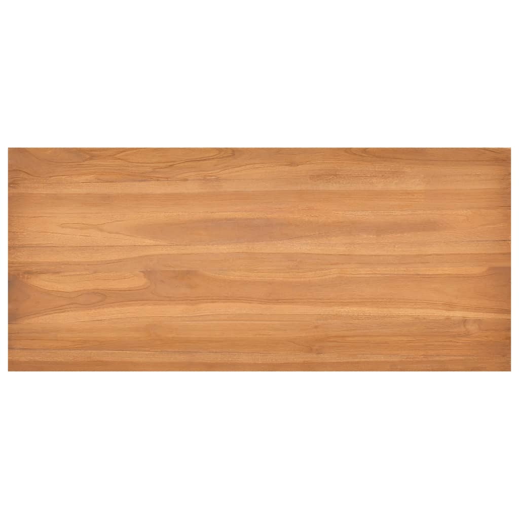 vidaXL Schreibtisch 100x45x75 cm Massivholz Teak