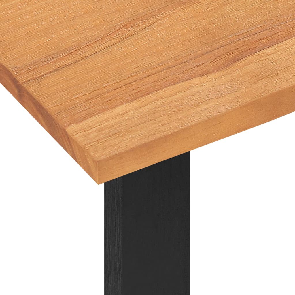 vidaXL Schreibtisch 100x45x75 cm Massivholz Teak