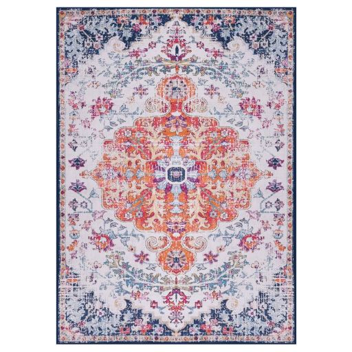 vidaXL Teppich Bedruckt Mehrfarbig 160x230 cm Stoff