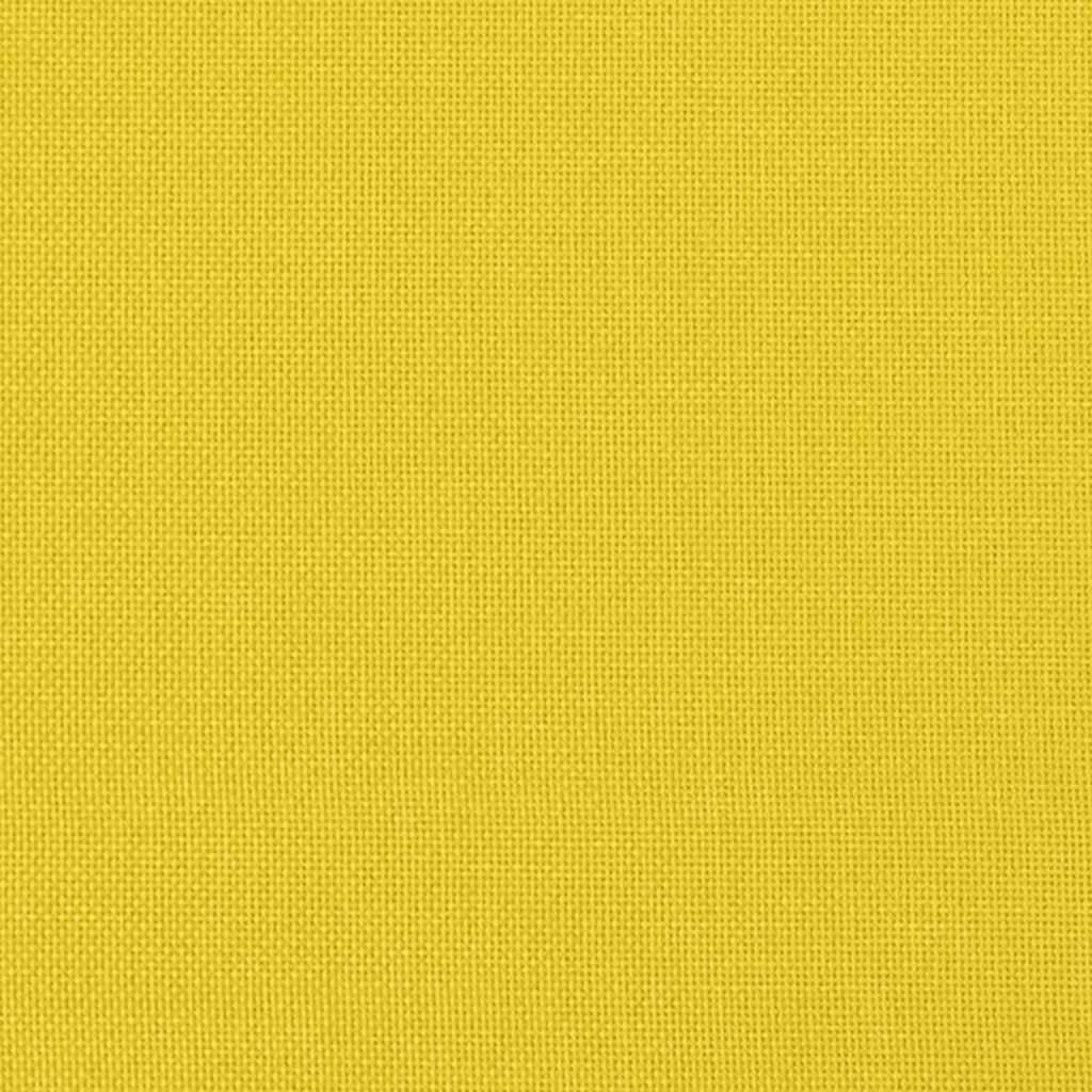 vidaXL Schlafsofa 2-Sitzer mit Fußhocker Patchwork Stoff