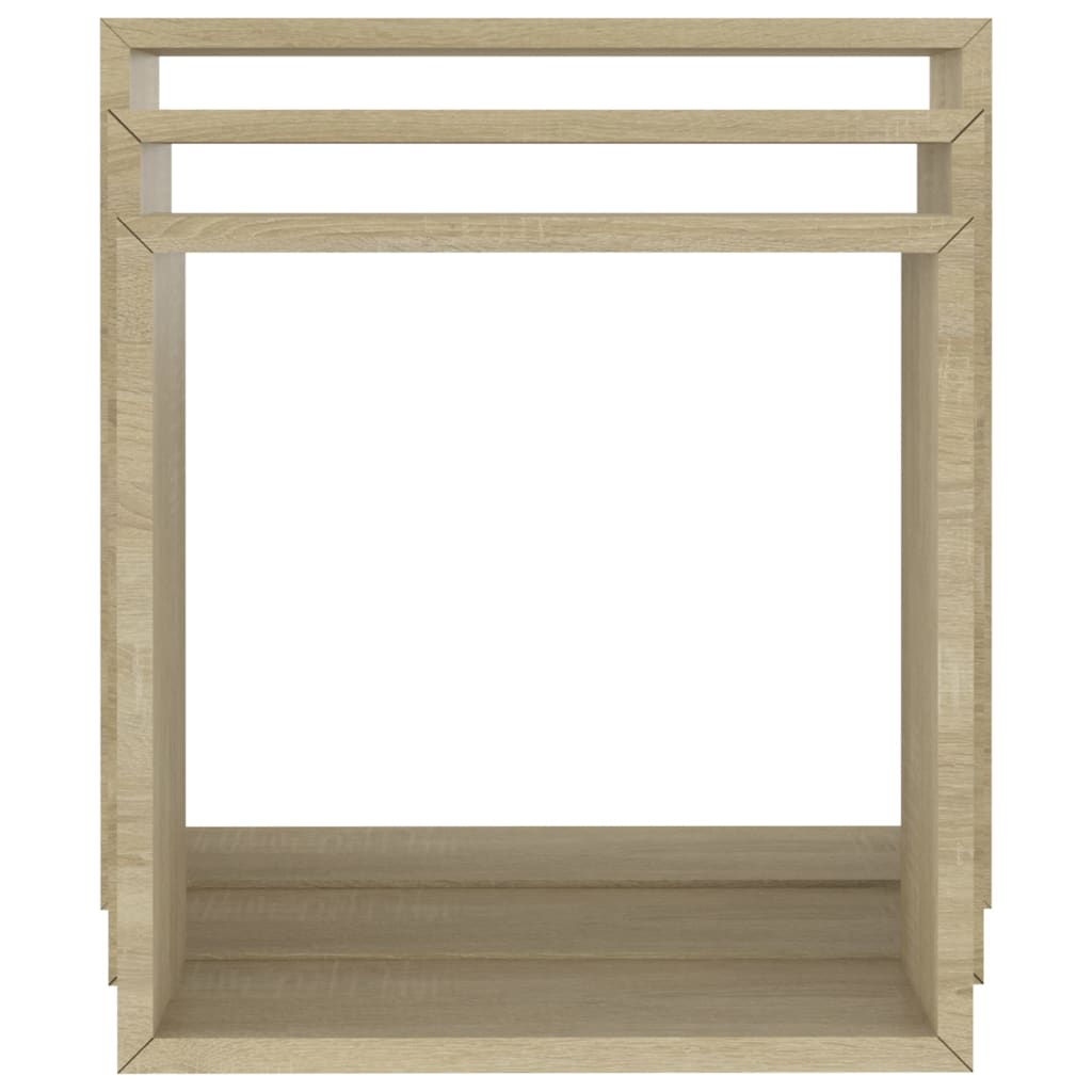 vidaXL Würfelregale 3 Stk. Sonoma-Eiche