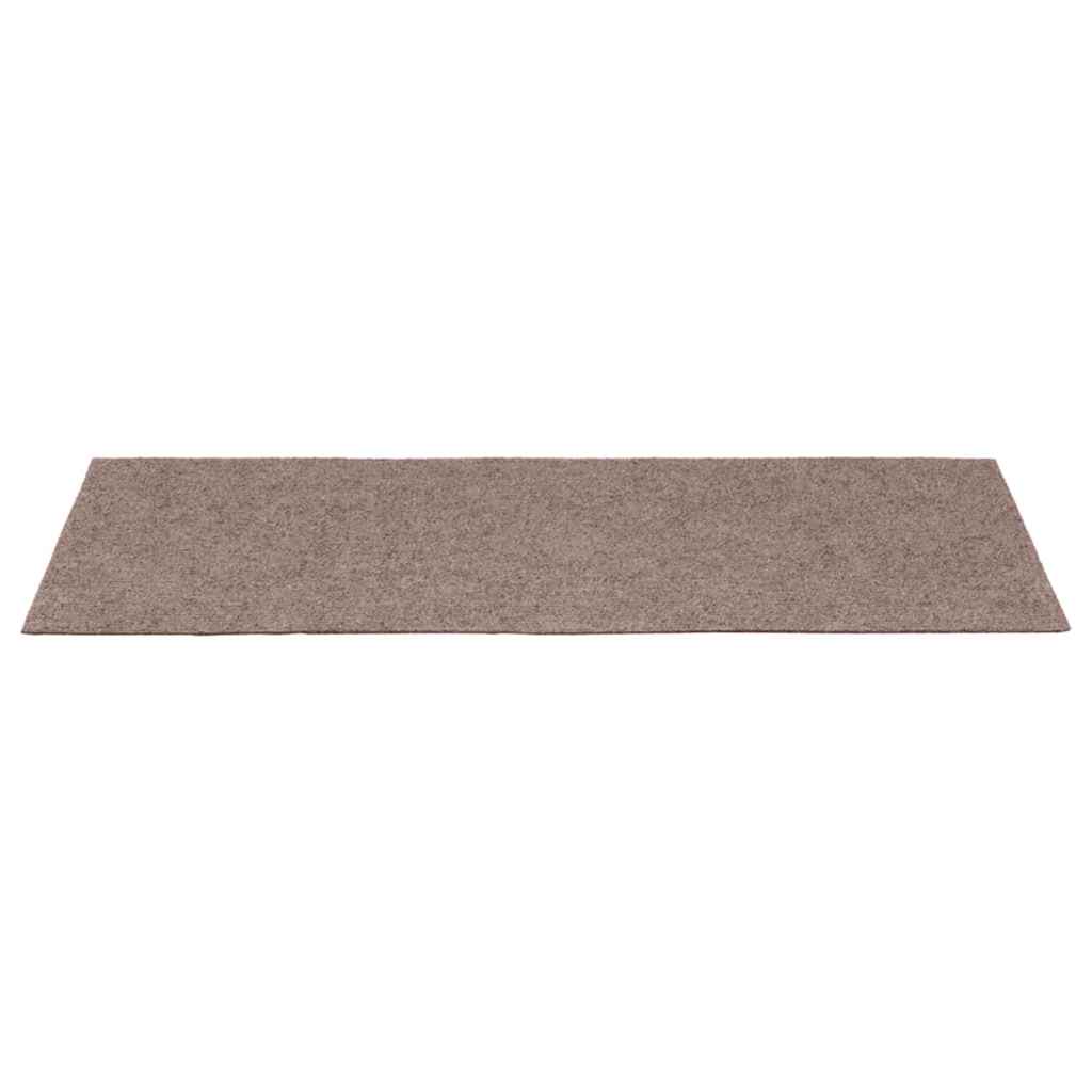 vidaXL Stufenmatten Selbstklebend 15 Stk. 60x25 cm Hellbraun Rechteckig