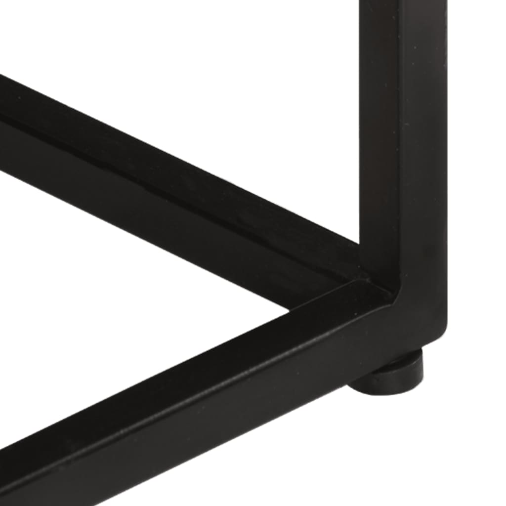 vidaXL TV-Schrank 110x30x45 cm Raues Mangoholz