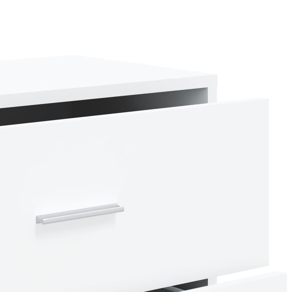 vidaXL Sideboards 2 Stk. Weiß 60x31x84 cm Holzwerkstoff