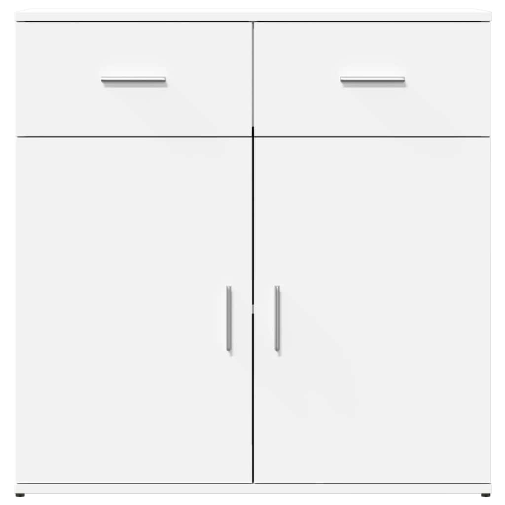 vidaXL Sideboards 2 Stk. Weiß 79x38x80 cm Holzwerkstoff