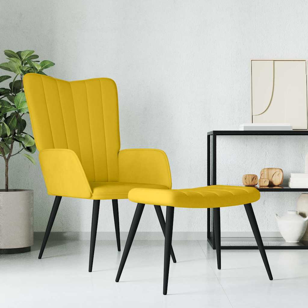 vidaXL Relaxsessel Hellgrau Samt