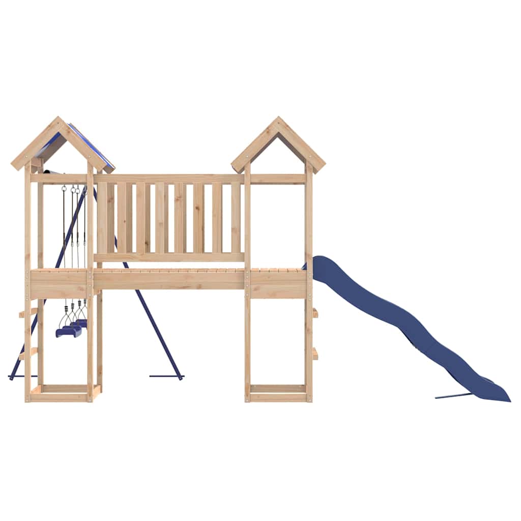 vidaXL Spielturm Massivholz Kiefer