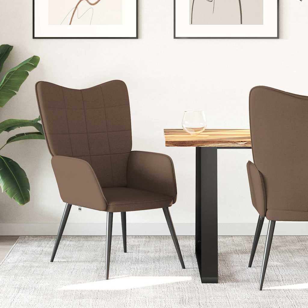 vidaXL Relaxsessel Hellgrau Stoff