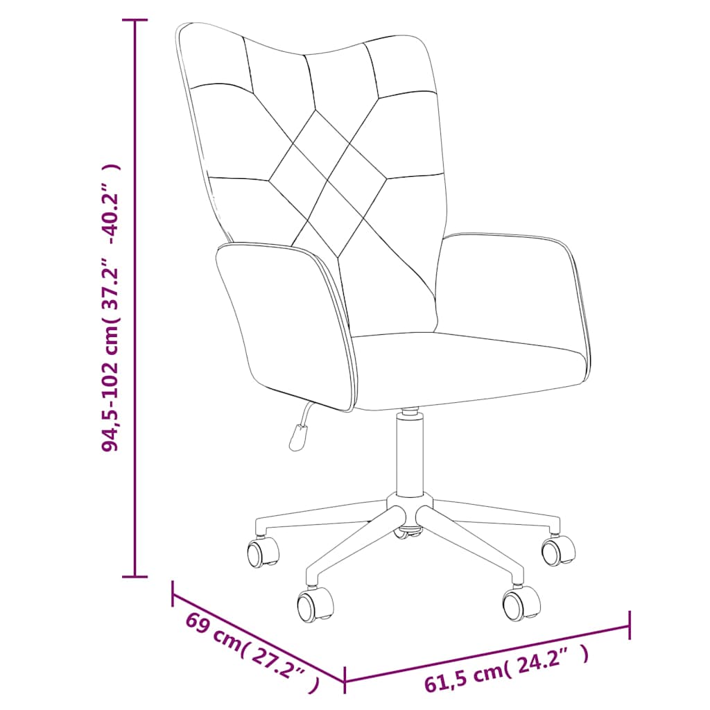 vidaXL Relaxsessel Patchwork Stoff