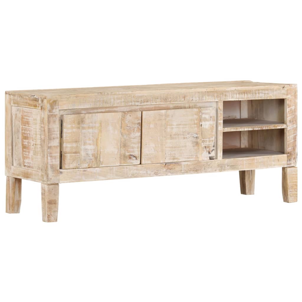 vidaXL TV-Schrank 110x35x46 cm Massivholz Mango