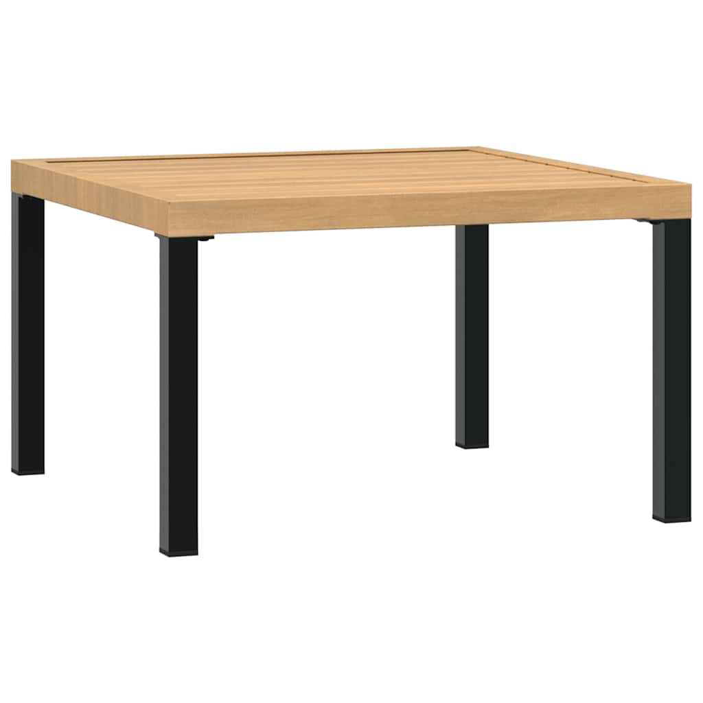 4-tlg. Garten-Sofagarnitur mit Kissen Schwarz Aluminium