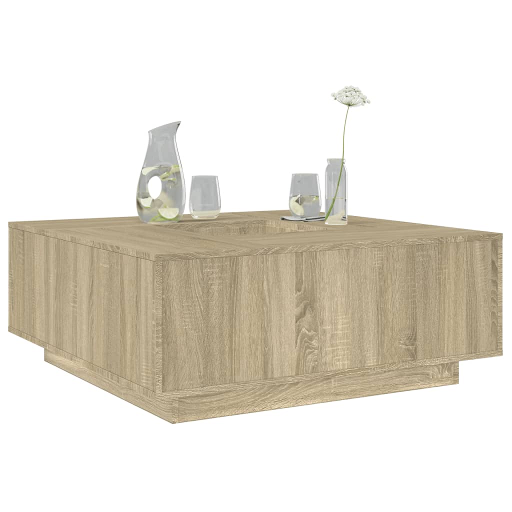 vidaXL Couchtisch Weiß 100x100x40 cm Holzwerkstoff
