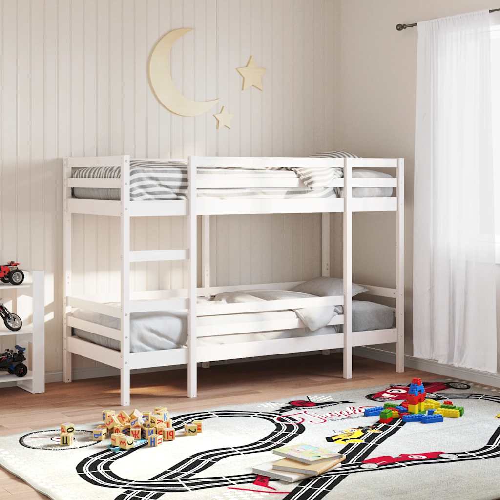 Etagenbett 80x200 cm Massivholz Kiefer