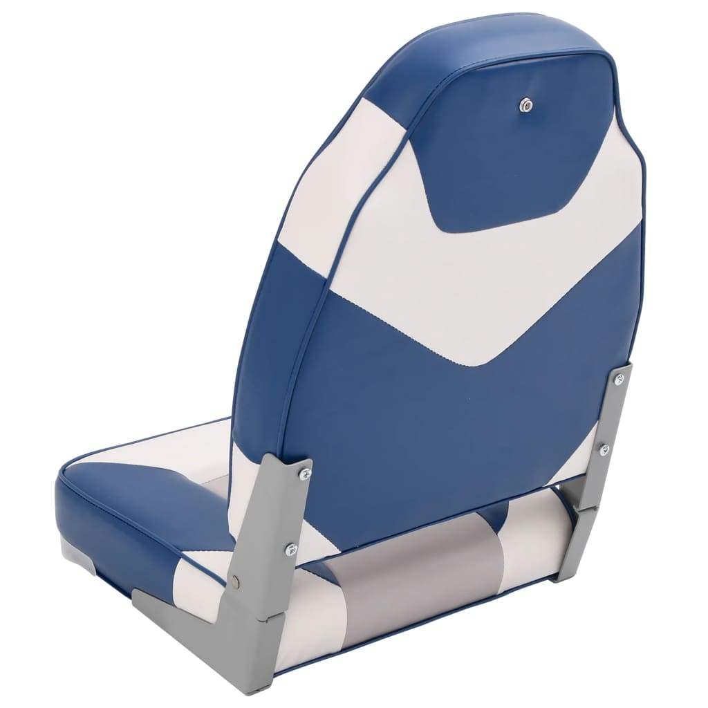 vidaXL 2-tlg. Bootssitz-Set Klappbar Hohe Rückenlehne