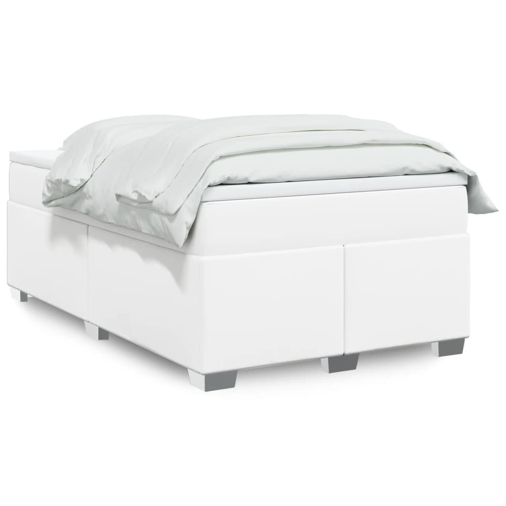 Boxspringbett mit Matratze Schwarz 80x200 cm Kunstleder