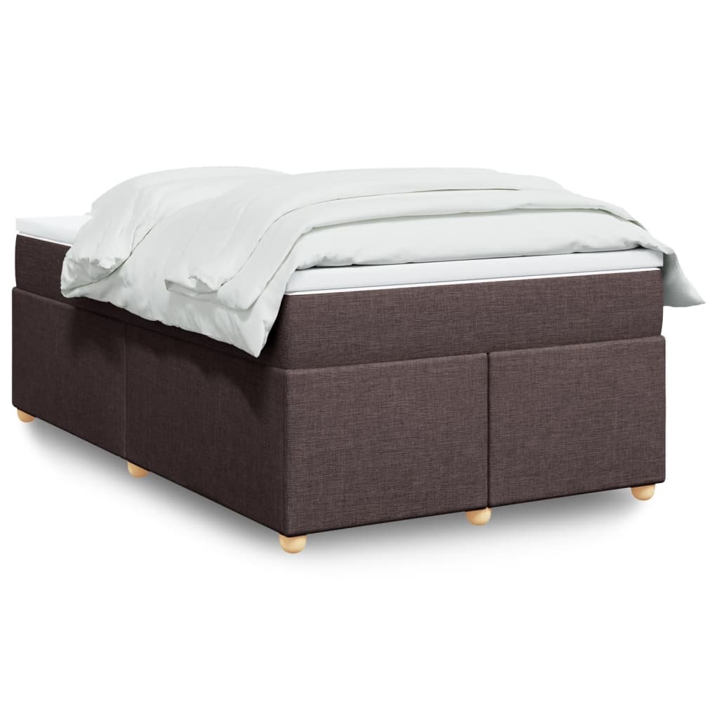 Boxspringbett mit Matratze Hellgrau 80x200 cm Stoff