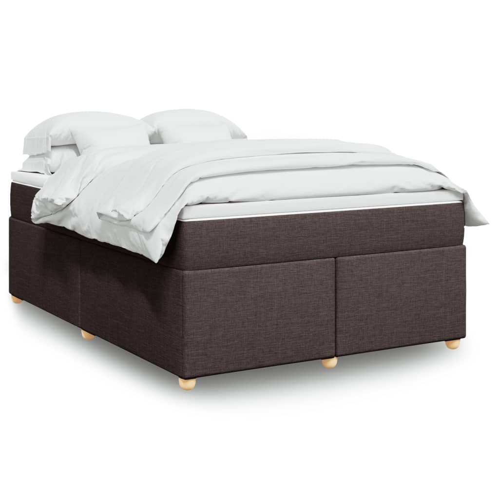Boxspringbett mit Matratze Hellgrau 80x200 cm Stoff