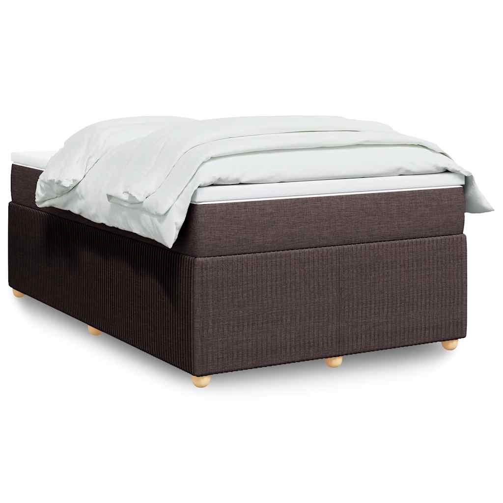 Boxspringbett mit Matratze Hellgrau 80x200 cm Stoff