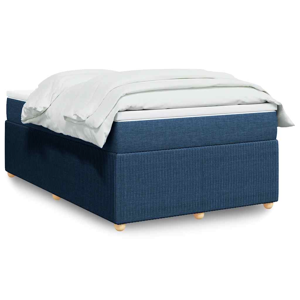 Boxspringbett mit Matratze Hellgrau 80x200 cm Stoff