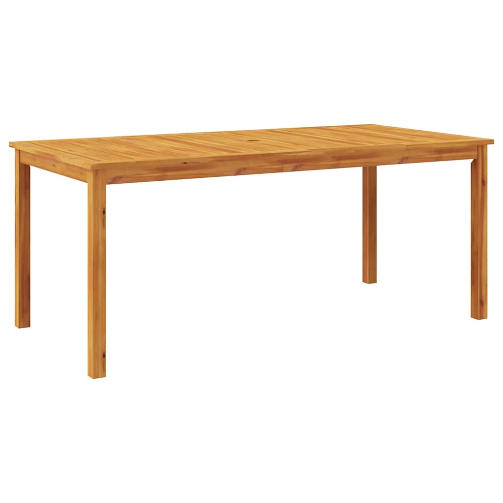 7-tlg. Garten-Essgruppe 180x90x75 cm Massivholz Akazie