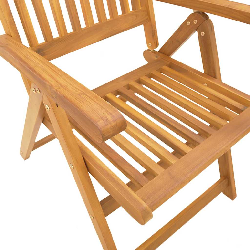 7-tlg. Garten-Essgruppe 180x90x75 cm Massivholz Akazie
