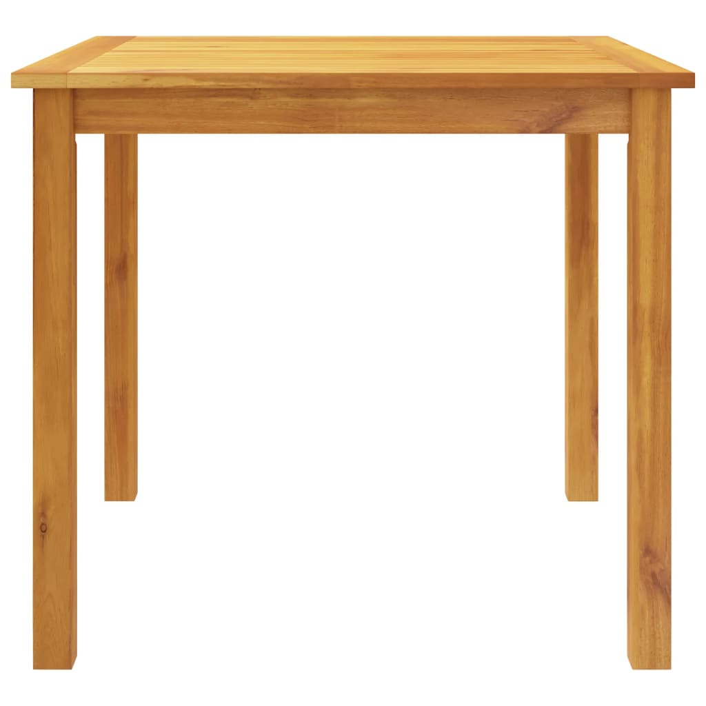 3-tlg. Garten-Essgruppe 85x85x74 cm Massivholz Akazie