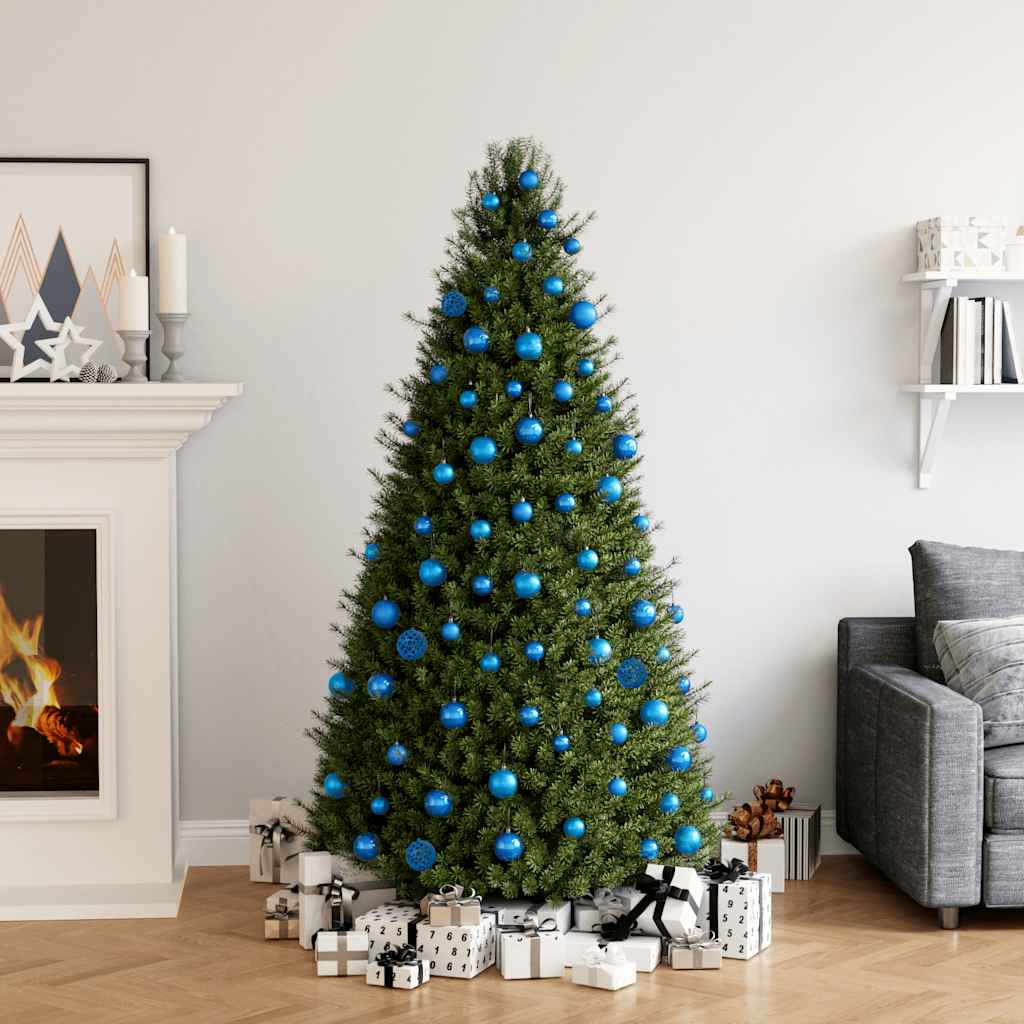 vidaXL 100-tlg. Weihnachtskugel-Set 3/4/6 cm Golden