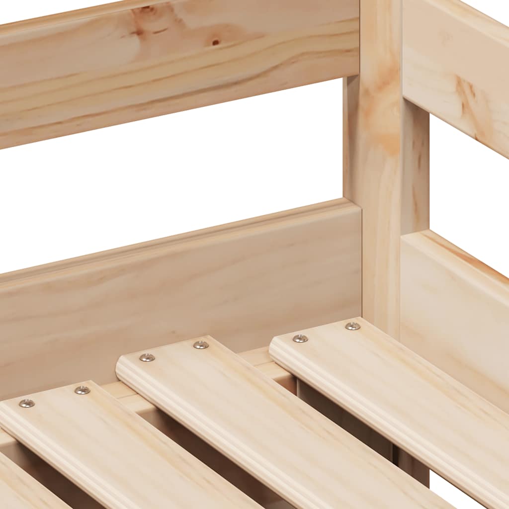 vidaXL Tagesbett mit Schubladen 90x200 cm Massivholz Kiefer