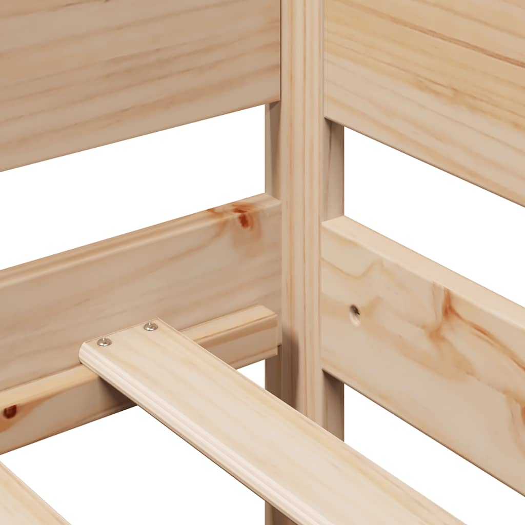 vidaXL Tagesbett Ausziehbar mit Schubladen ohne Matratze 90x200 cm