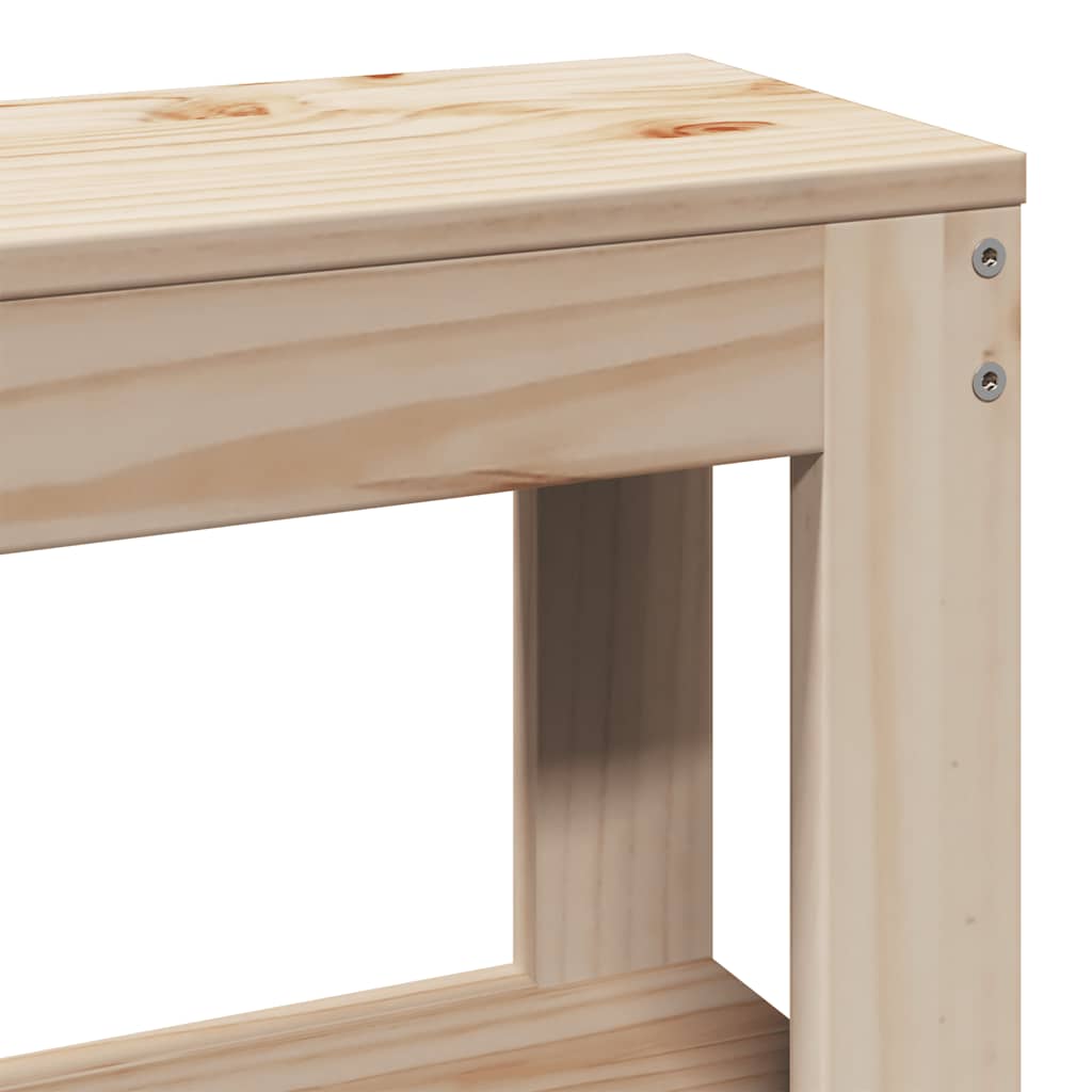 vidaXL Bettgestell mit Kopfteil ohne Matratze 75x190 cm