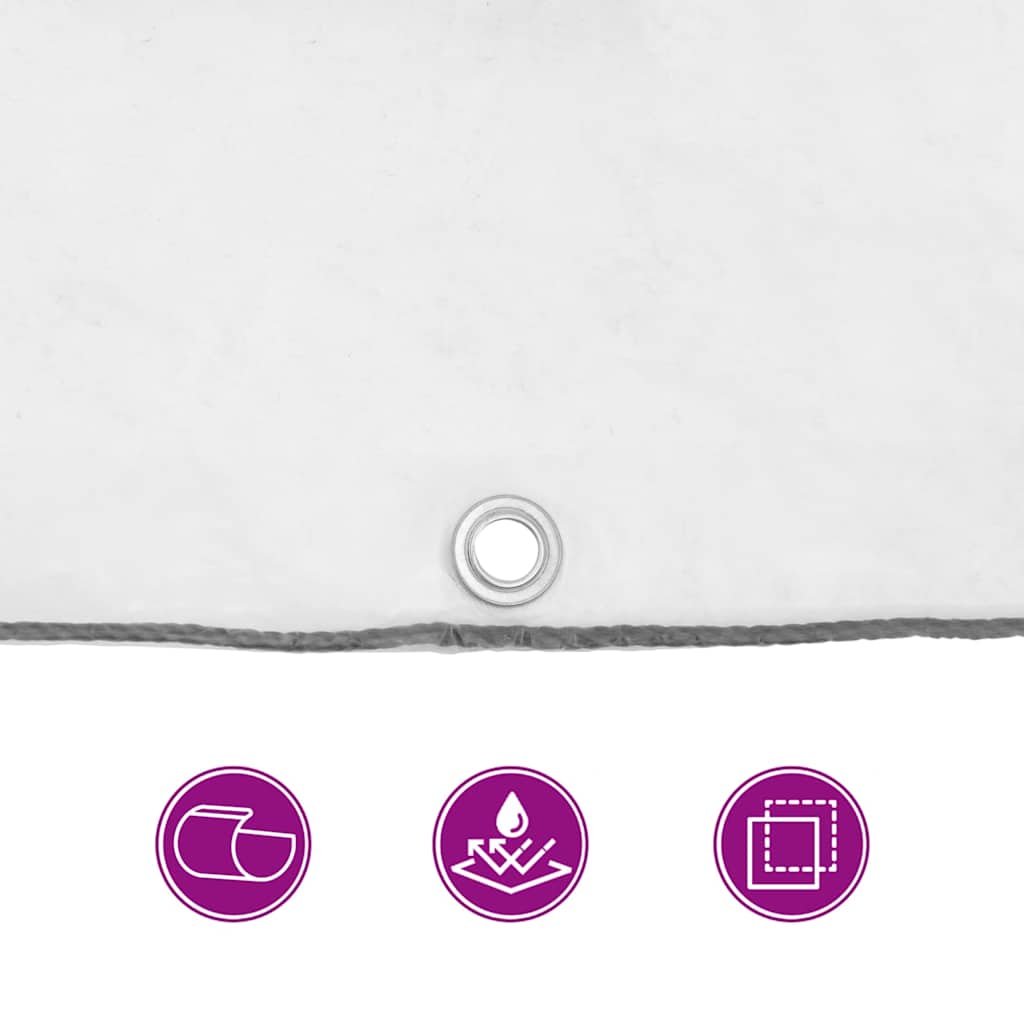 vidaXL Pflanzenabdeckung mit Ösen 1x3 m Polyethylen