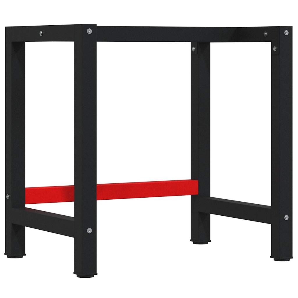 vidaXL Werkbank 100x60x81,5 cm Massivholz Eiche